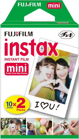 Fujifilm 1x2 Fujifilm instax mini Film white frame