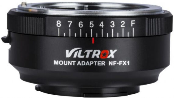 Viltrox Objektiv-Adapter für spiegellose X-Kameras - Nikon G&D-Mount Serie zu Fuji X spiegellos