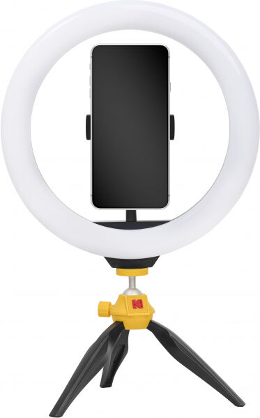 Kodak - Kodak Selfie Ring Light [25 cm] for Smartphones