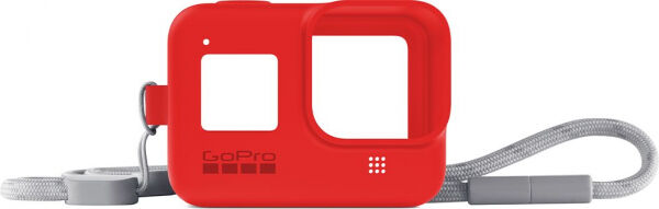 GoPro -Sleeve + Lanyard (HERO8 Black) Red