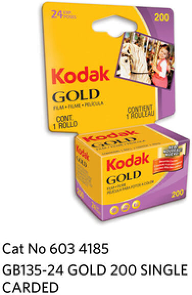 Kodak - GOLD 200 GB 135-24 Carded