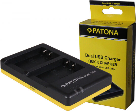 Patona - Ladegerät Dual USB Canon LP-E17