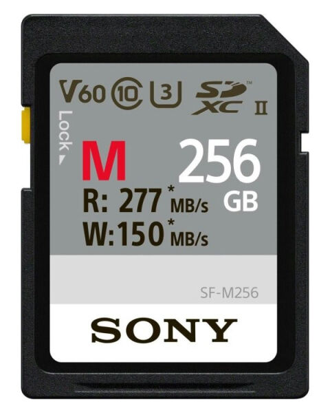 Sony - PRO SDXC UHS-II 256GB / 277MB/s
