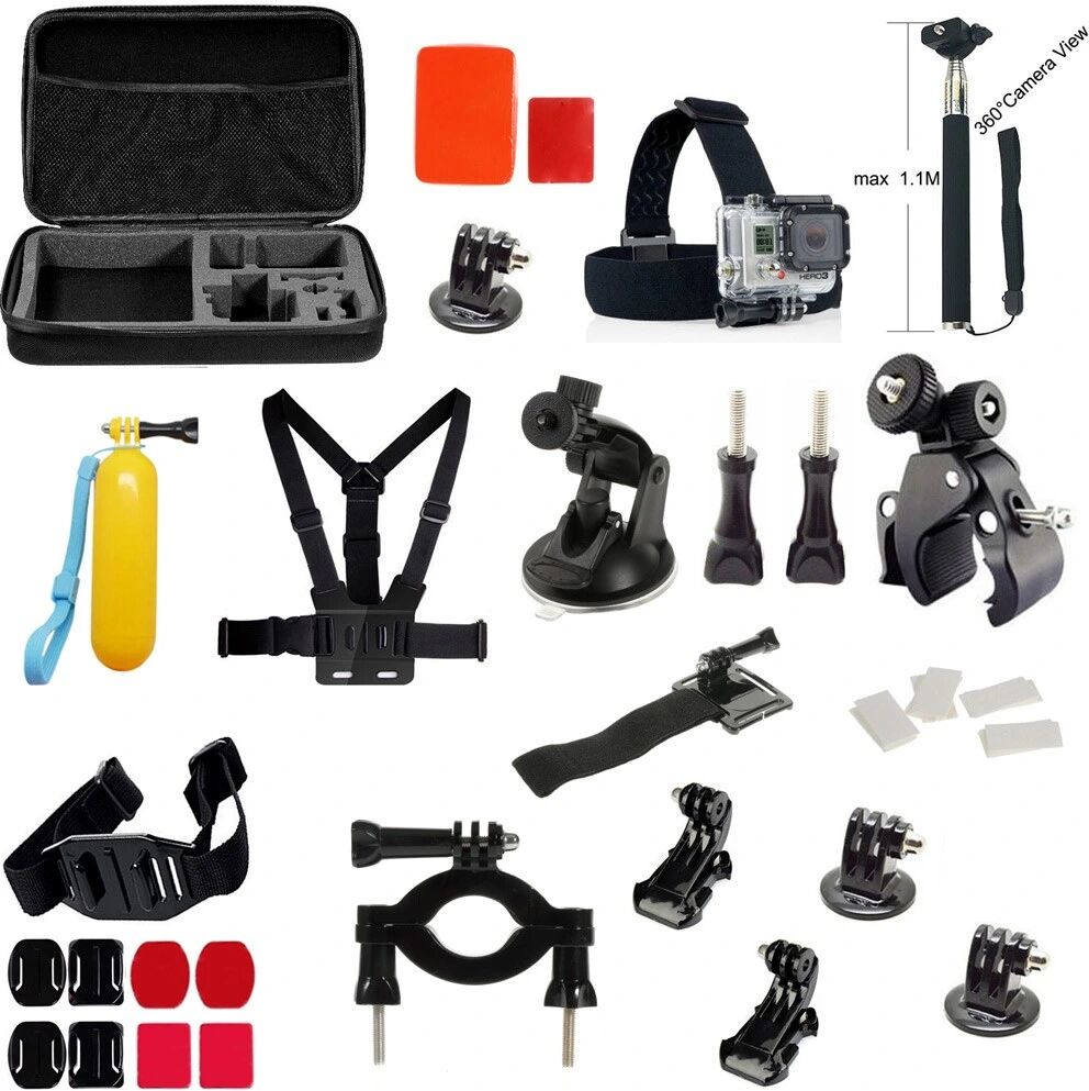 iPouzdro.cz Sada příslušenství pro GoPro - 39-in-1 Outdoor Accessories Kit