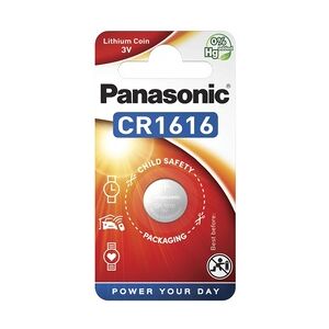 Panasonic CR-1616EL/1B Haushaltsbatterie Einwegbatterie CR1616 Lithium