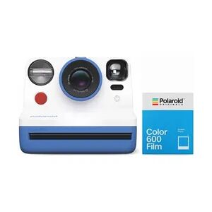 Polaroid Now Gen2 Kamera Blau + 600 Color Film 8x