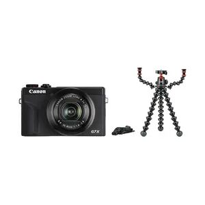 Canon PowerShot G7X Mark III schwarz + NB-13L + Joby Gorillapod Rig