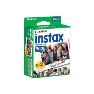 Fujifilm Instax Wide - Farvefilm til umiddelbar billedfremstilling (instant film) - ISO 800 - 10 optagelser - 2 kassetter