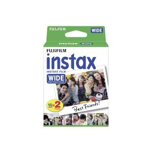 Fujifilm Instax Wide - Farvefilm til umiddelbar billedfremstilling (instant film) - ISO 800 - 10 optagelser - 2 kassetter