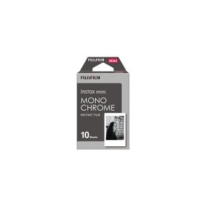 Fujifilm Instax Mini Monochrome - Sort/hvid film til umiddelbar billedfremstilling (instant film) - instax mini - ISO 800 - 10 optagelser
