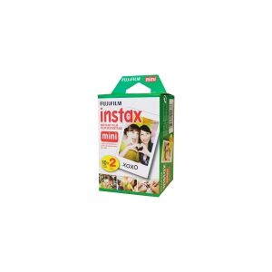 Fujifilm Instax Mini - Farvefilm til umiddelbar billedfremstilling (instant film) - instax mini - ISO 800 - 10 optagelser - 2 kassetter