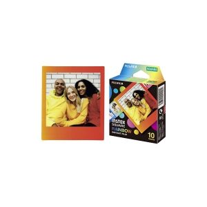 Fujifilm Instax Square Rainbow - Farvefilm til umiddelbar billedfremstilling (instant film) - 10 optagelser