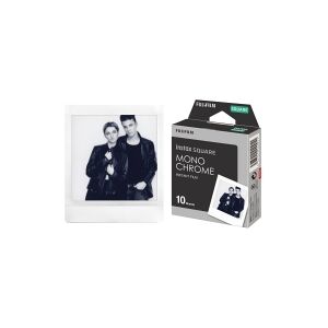 Fujifilm Instax Square MONOCHROME - Sort/hvid film til umiddelbar billedfremstilling (instant film) - 10 optagelser