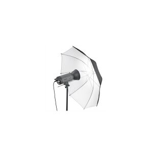 Walimex Pro Reflex Umbrella - Reflekterende paraply - sort/hvid - Ø109 cm