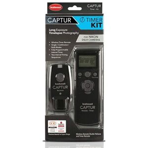 Hahnel Captur Timer Kit - Récepteur de déclenchement sans fil - pour Nikon D3200, D3300, D5, D500, D5300, D5500, D5600, D7200, D750, D7500, D810; Coolpix - Publicité
