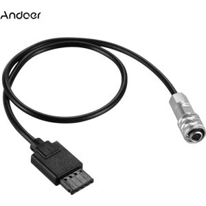 Andoer Câble adaptateur d'alimentation BMPCC Compatible avec le stabilisateur de cardan DJI Ronin S Compatible avec - Publicité