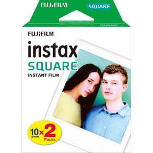 Film Fujifilm Instax Square Bi-Pack 2 x 10 poses avec cadre blanc - Publicité