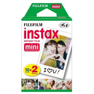 Film Fujifilm Instax Mini Bi-Pack 2 x 10 Poses Noir - Publicité