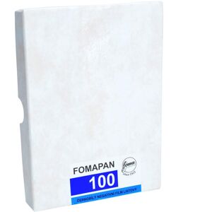 FOMA Fomapan 100 Plan Film 4x5 50 Feuilles - Publicité