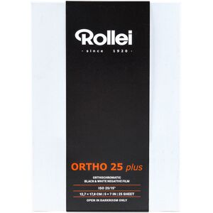 Rollei Ortho 25 plus 5x7 Inch (25 Films)