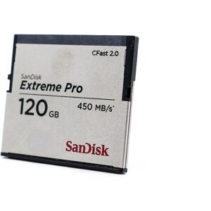 Occasion SanDisk Extreme PRO 120GB 450Mo/s CFast 2.0 Carte memoire