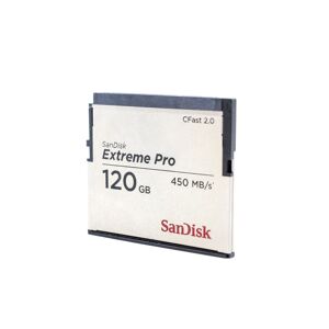 SanDisk Occasion SanDisk Extreme PRO 120GB 450Mo/s CFast 2.0 Carte memoire