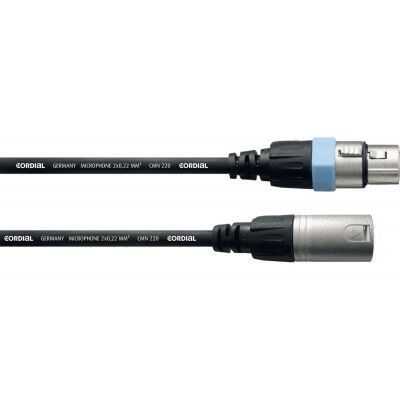 Cordial Câbles pour Microphones/ CBLE MICRO XLR 50 CM