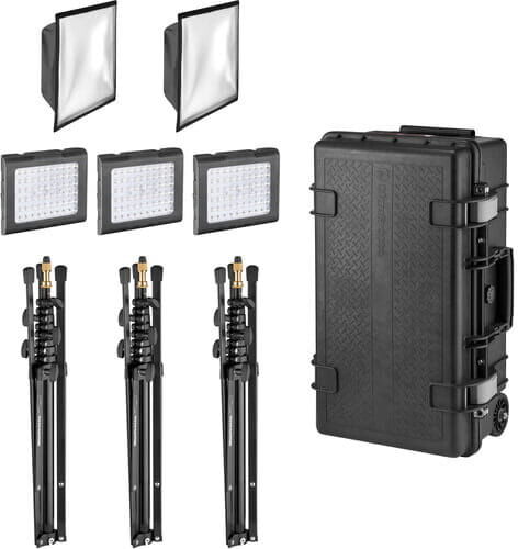 Manfrotto Zestaw oświetleniowy LED Manfrotto LYKOS KIT