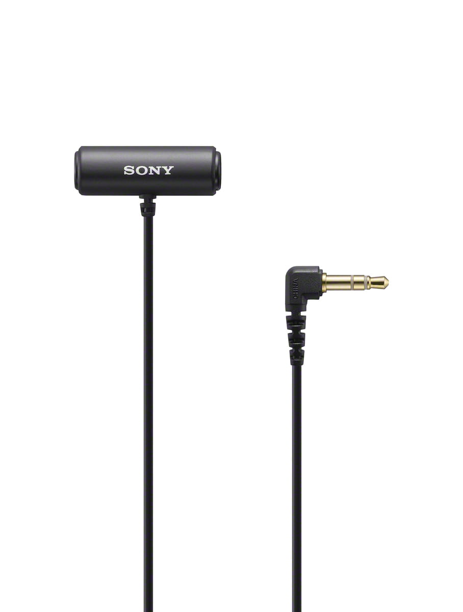 Sony Stereofoniczny mikrofon krawatowy Sony ECM-LV1