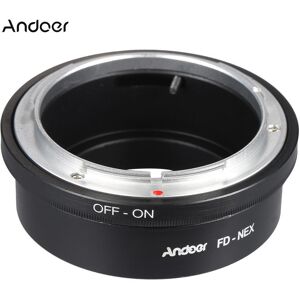 Andoer Fd-Nex-Adapterring-Objektivhalterung Für Canon Fd-Objektiv Für Nex E-Mount