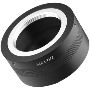 Tomtop Jms Manueller Objektiv-Adapterring Aus Aluminiumlegierung Für M42-Mount-Objektiv Auf Nikon Z5/z6/z7/z50 Z-Mount