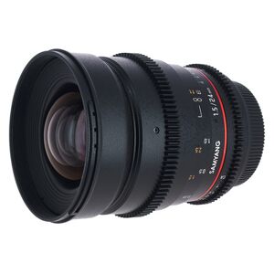 Samyang MF 24mm T1,5 Video DSLR II EF