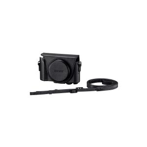 Sony LCJ-HWA - Taske til kamera - sort - for Cyber-shot DSC-HX80, DSC-HX90, DSC-HX90V, DSC-HX95, DSC-HX99, DSC-WX500, DSC-WX700