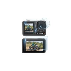 SunnyLife Objektivskjold Objektivdæksel LCD-skærm til DJI Osmo Action 3 / OA3-BHM494-1