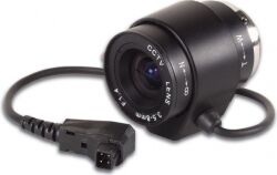 CCD zoomlinse F1,4 / 3,5-8mm, DC autoiris (2,3x zoom) TILBUD NU autoirisen