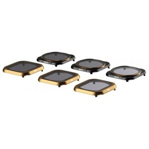 PolarPro Pack 6 Filtros Cinema Series para DJI Mavic Air 2 Pro ND4, ND8, ND16, ND4/PL, ND8/PL, ND16/PL