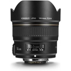 Objetivo Yongnuo 14 mm 2.8 para Nikon