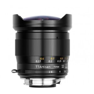 Objetivo TTArtisans 11mm F2.8 para Nikon Z (Full frame) (A06B)