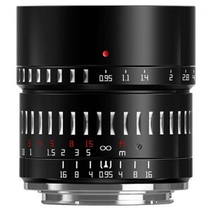 Objetivo TTArtisan 50mm F0.95 APS-C Para Sony E (C50095-B-E)