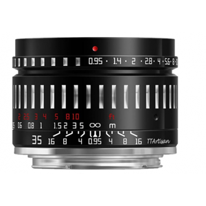 Objetivo TTArtisan 35MM F0.95 APSC para Nikon Z Negro+Plata