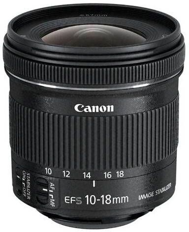 Canon Ef-s 10-18mm F/4.5-5.6 Is Stm