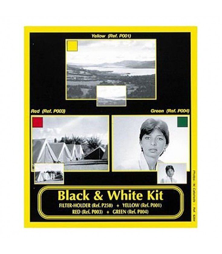 Cokin Wp-h220b Kit De Filtros Blanco Y Negro Serie P