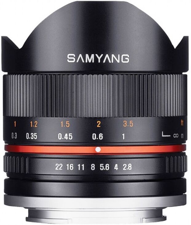 Samyang 8mm F2.8 Ii Umc Ojo De Pez Sony E Negro