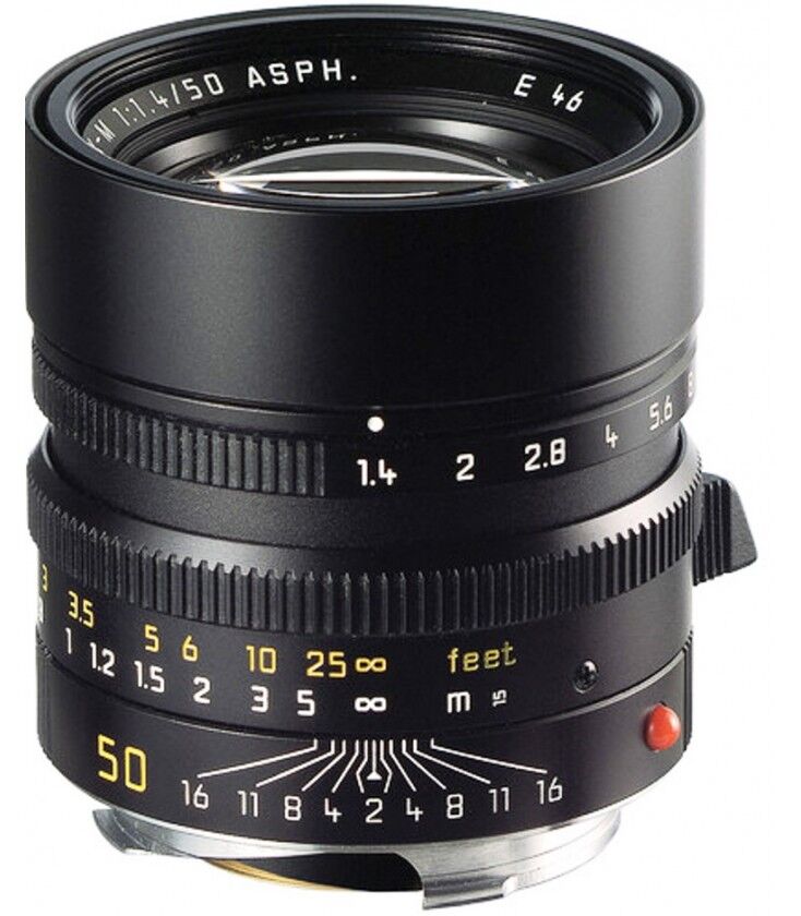 Leica Summilux-m 50 Mm F/1.4 Asph. Negro Anodizado Ref: 11891