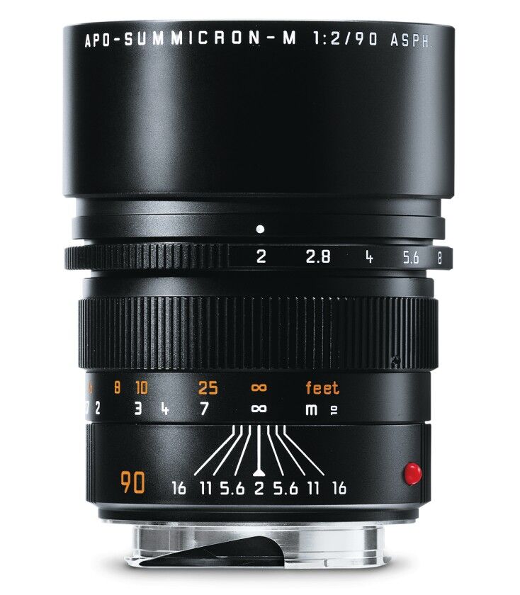 Leica Apo-summicron-m 90 Mm F/2 Asph.negro Anodizado Ref: 11884
