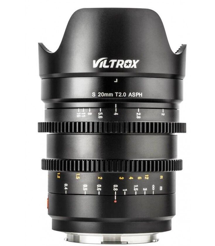 Viltrox  Mf E-20mm T2.0 Objetivo  Cine Sony E