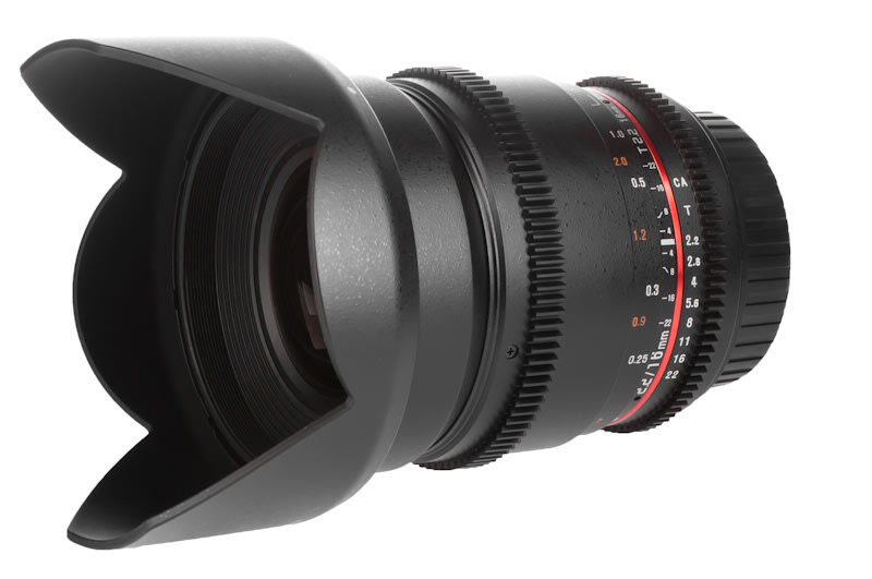 Samyang 16mm T2,2 VDSLR II Nikon objektiivi