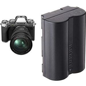 Fujifilm Kit X-T5 Silver + FUJINON XF16-80mm F4 R OIS WR Objectif kit & Digital Batterie NP-W235 - Publicité