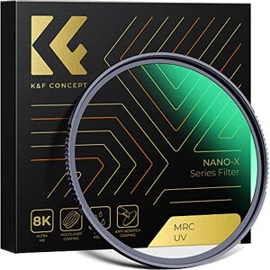 K&F Concept Filter UV 67mm Nano-X MRC HD Super Mince Multi-Couches Haute-Transmittance Imperméable pour Objectif Appareil Photo - Publicité