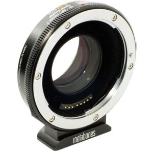 Bague adaptatrice Metabones Speed Booster Ultra 0.71x T pour optiques Canon EF vers Micro 4/3 Noir mat - Publicité